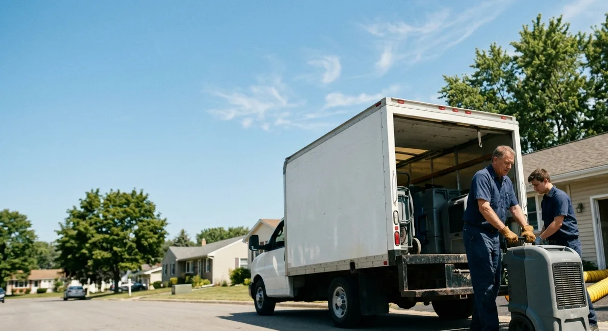 Water Damage Cleanup in Ottoville, OH near me